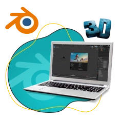 3D-моделирование. Blender для детей - КИБЕРшкола программирования для детей, компьютерные курсы для школьников, начинающих и подростков - KIBERone г. Сокуры
