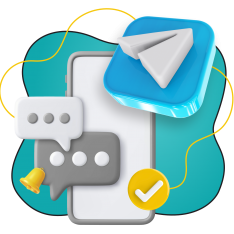 Создание Mini App для Telegram - КИБЕРшкола программирования для детей, компьютерные курсы для школьников, начинающих и подростков - KIBERone г. Сокуры