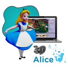 Alice 3d - КИБЕРшкола программирования для детей, компьютерные курсы для школьников, начинающих и подростков - KIBERone г. Сокуры