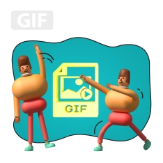 Gif-анимация - КИБЕРшкола программирования для детей, компьютерные курсы для школьников, начинающих и подростков - KIBERone г. Сокуры