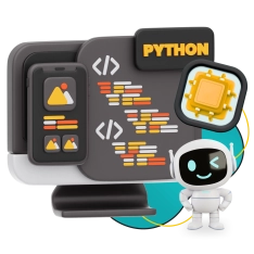 Мой первый сайт с мозгами: Python + AI - КИБЕРшкола программирования для детей, компьютерные курсы для школьников, начинающих и подростков - KIBERone г. Сокуры