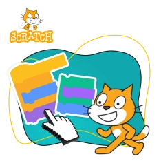 Scratch. Продвинутый уровень – создаём игры, как маленькие разработчики! - КИБЕРшкола программирования для детей, компьютерные курсы для школьников, начинающих и подростков - KIBERone г. Сокуры