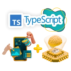 TypeScript + AI: создаём умные веб-приложения - КИБЕРшкола программирования для детей, компьютерные курсы для школьников, начинающих и подростков - KIBERone г. Сокуры
