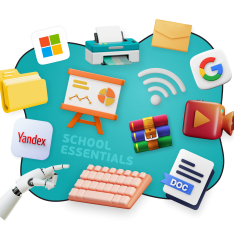 Цифровая база для школьника - КИБЕРшкола программирования для детей, компьютерные курсы для школьников, начинающих и подростков - KIBERone г. Сокуры