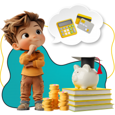 Финансовый интеллект вместе KIBERone - КИБЕРшкола программирования для детей, компьютерные курсы для школьников, начинающих и подростков - KIBERone г. Сокуры