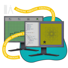 Исполнители чертежник и черепашка - КИБЕРшкола программирования для детей, компьютерные курсы для школьников, начинающих и подростков - KIBERone г. Сокуры