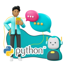 Умный чат-бот на Python на Telegram - КИБЕРшкола программирования для детей, компьютерные курсы для школьников, начинающих и подростков - KIBERone г. Сокуры